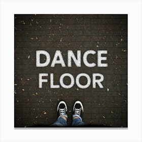 Dance Floor 1 Canvas Print