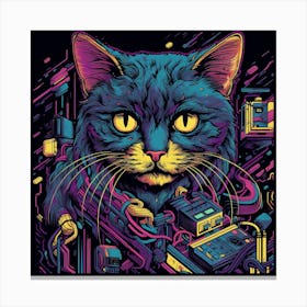 Csgboss A Hyper Detailed 32k Illustration In The Fink Pulp Norm 10371fed 3ef4 4527 9546 238672ada6b1 Canvas Print