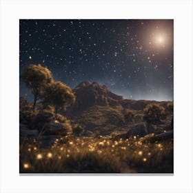 Starry Night Canvas Print