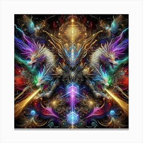 Psychedelic Art 11 Canvas Print