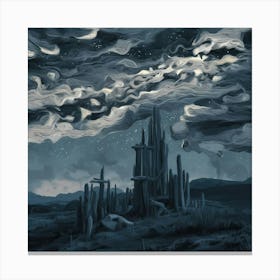 Castle In The Sky 1 Canvas Print