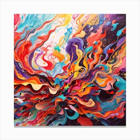 Flush Of Colour Canvas Print