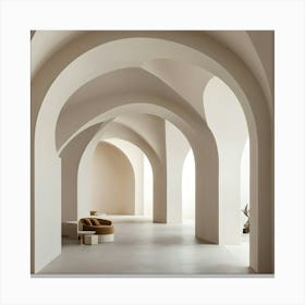 Arches And Arches Canvas Print