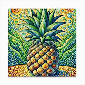 Point Pineapple Kitchen Restaurant Canvas Print