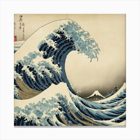 Great Wave Off Kanagawa 2 Canvas Print