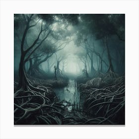 Dark Forest 64 Canvas Print