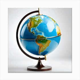 Globe Stock Videos & Royalty-Free Footage 1 Canvas Print