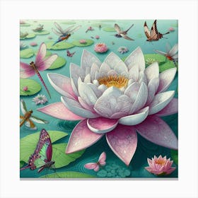 Water Lily Canvas Print