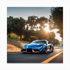 Toyota Supra Canvas Print