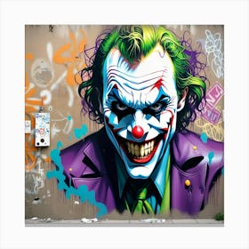 Joker 113 Canvas Print