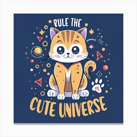 Cull The Cute Universe Canvas Print