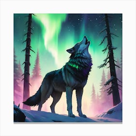 Northern Lights Canvas Print