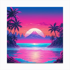 Hawaiian Sunset 1 Canvas Print