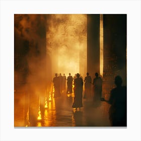 Buddhist Temple 3 Canvas Print