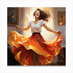 Dancer Canvas Print