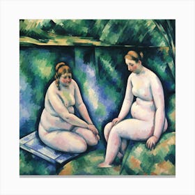 The Bathers, Paul Cézanne Canvas Print