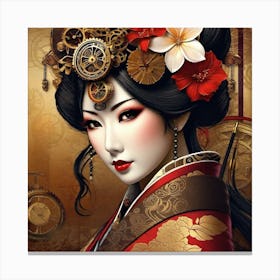 Asian Beauty 7 Canvas Print