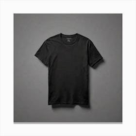 Black T - Shirt 37 Canvas Print