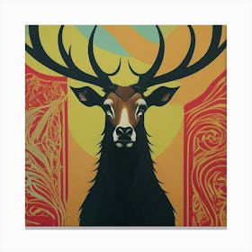 Stag 1 Canvas Print