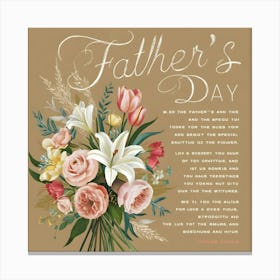 Father'S Day 1 Canvas Print