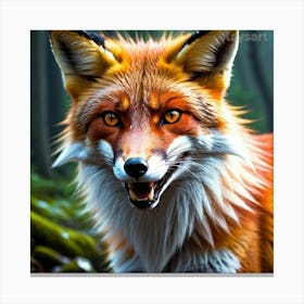 Red Fox 3 Canvas Print