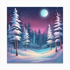 Winter's Whisper Canvas Print