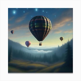 Hot Air Balloons 1 Canvas Print