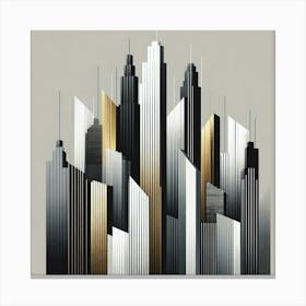 Skyscrapers Canvas Print Canvas Print