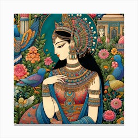 Exotic Beauty Artwork 111 Canvas Print