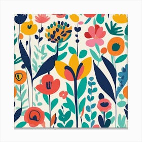 Floral Pattern 3 Canvas Print