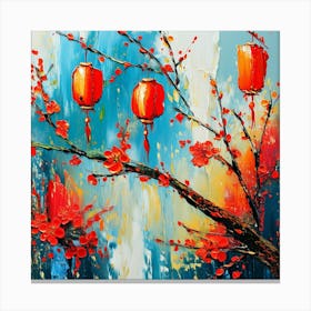 Chinese Lanterns Canvas Print