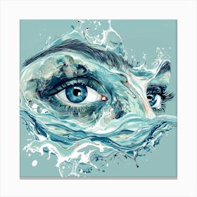 Eye Of The Sea Canvas Print