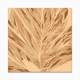 Abstract Leaf 1 Canvas Print