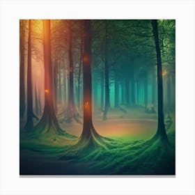 Forest 59 Canvas Print