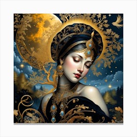 Nova Fy! Blackgold 009 Canvas Print