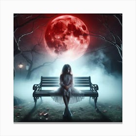 Full Moon Canvas Print