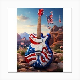 Red, White, and Blues 12 Canvas Print