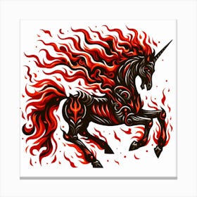 Fantasy horse 2 Canvas Print