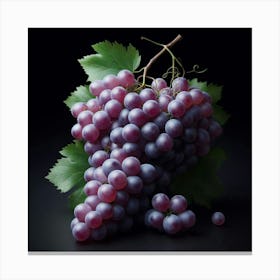 Purple Grapes 2 Canvas Print