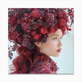 Red Haired Girl Canvas Print