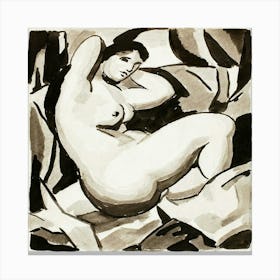 Nude Nude 9 Canvas Print