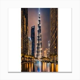 Burj Khalifa 4 Canvas Print