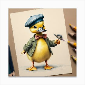 Ducky 35 Canvas Print