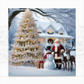 Santa Claus 3 Canvas Print