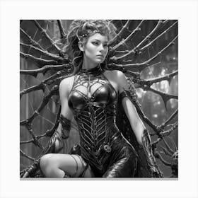 Spider Woman Canvas Print