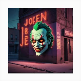 Joker & Jee Canvas Print