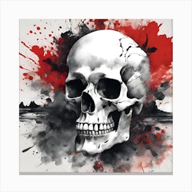 Skull Canvas Art Canvas Print