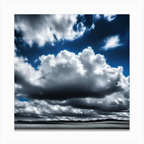 Cloudy Sky 14 Canvas Print