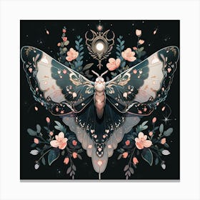 celestial Moth Canvas Print