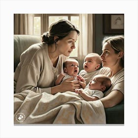 Mother'S Love 1 Canvas Print